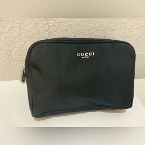 New Gucci parfums Travel Black Cosmetic Bag